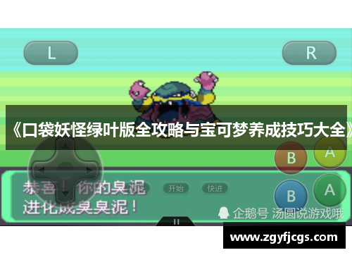 《口袋妖怪绿叶版全攻略与宝可梦养成技巧大全》 《口袋妖怪绿叶版全攻略与宝可梦养成技巧大全》
